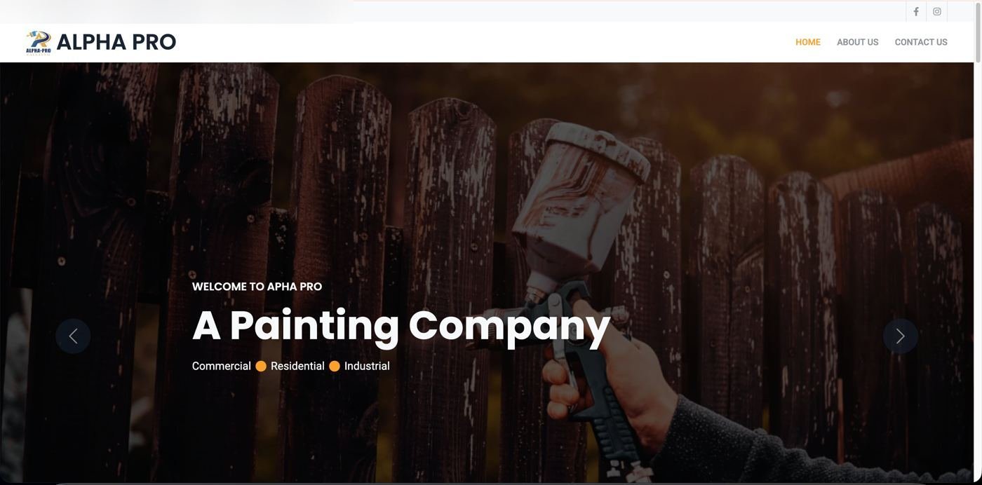 Alpha Pro Painting — additional page