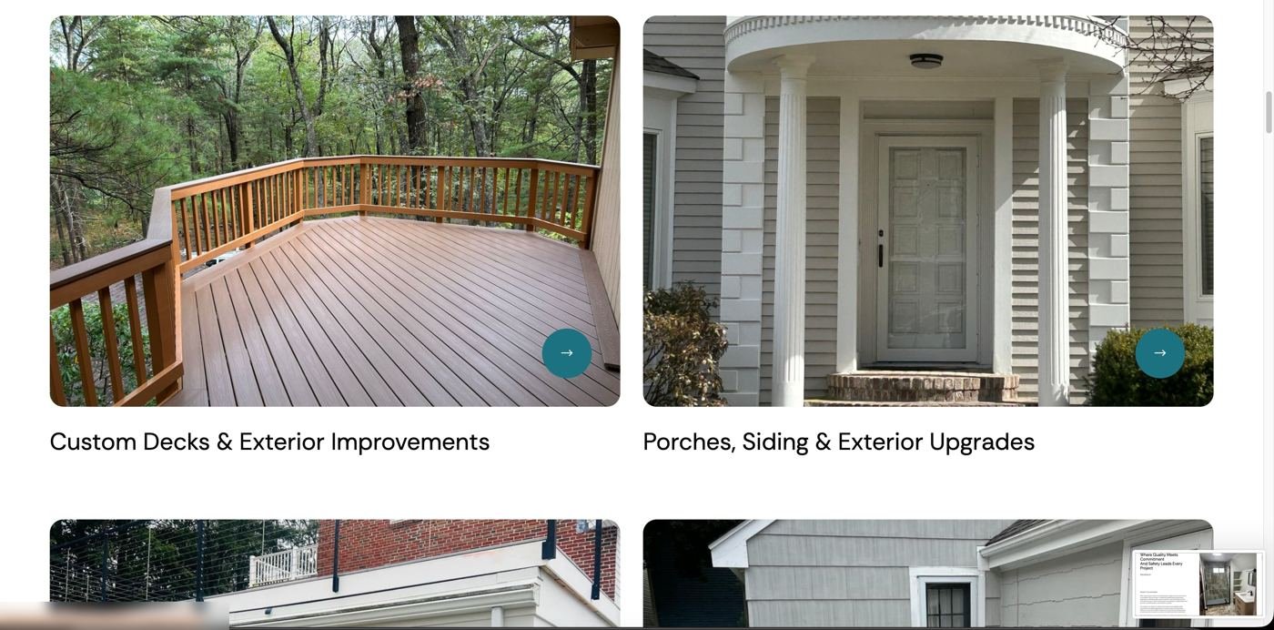 M&V Construction — additional page