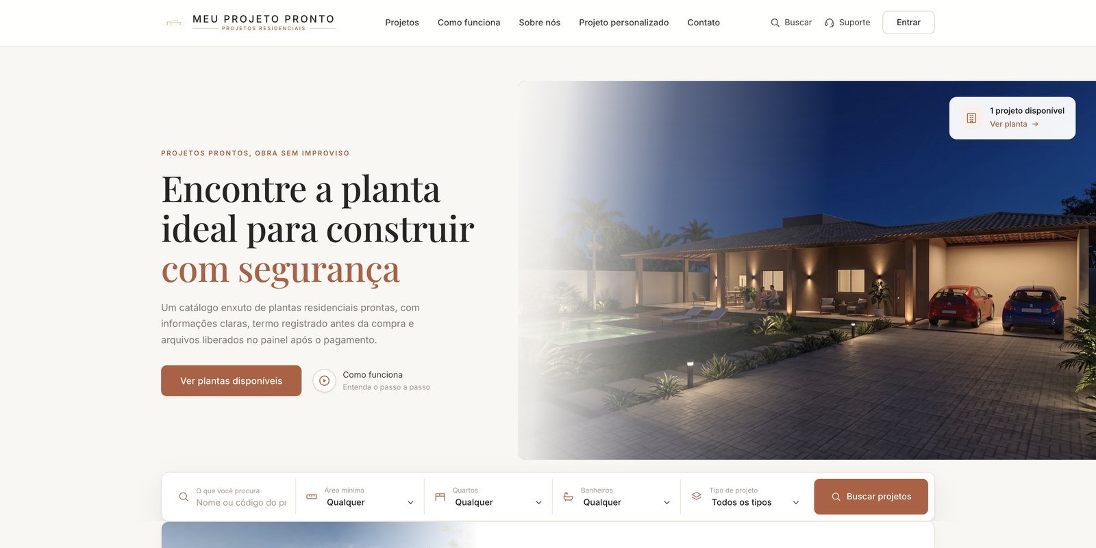 Meu Projeto Pronto — E-commerce platform